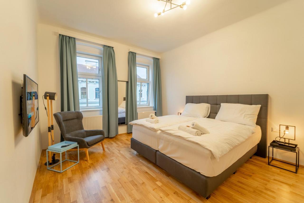Josef'S Home I Maxi Apartment I Near Uno, Vic Wien Exteriör bild