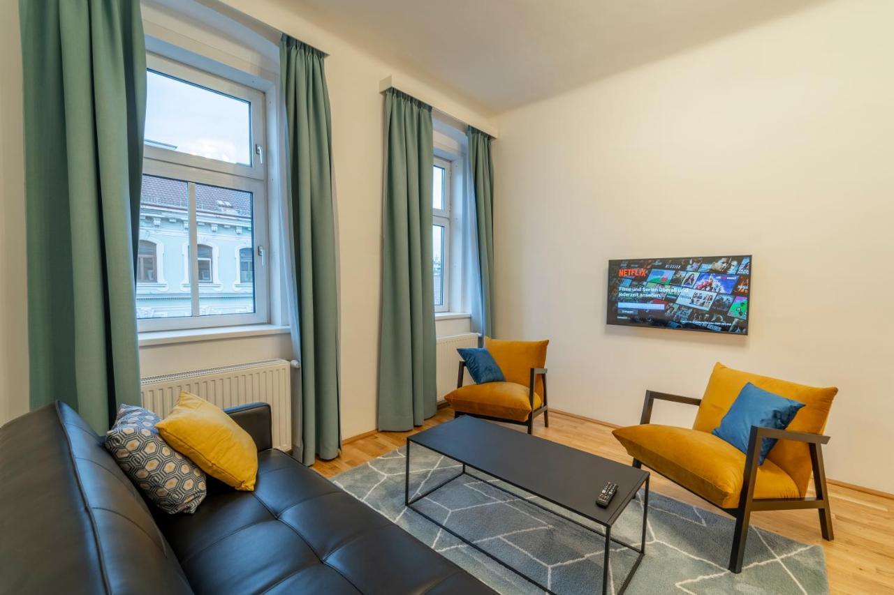 Josef'S Home I Maxi Apartment I Near Uno, Vic Wien Exteriör bild